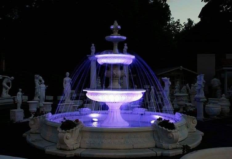 Fountains flower pot