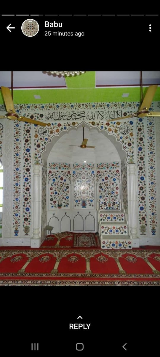 Mehrab n Qibla work