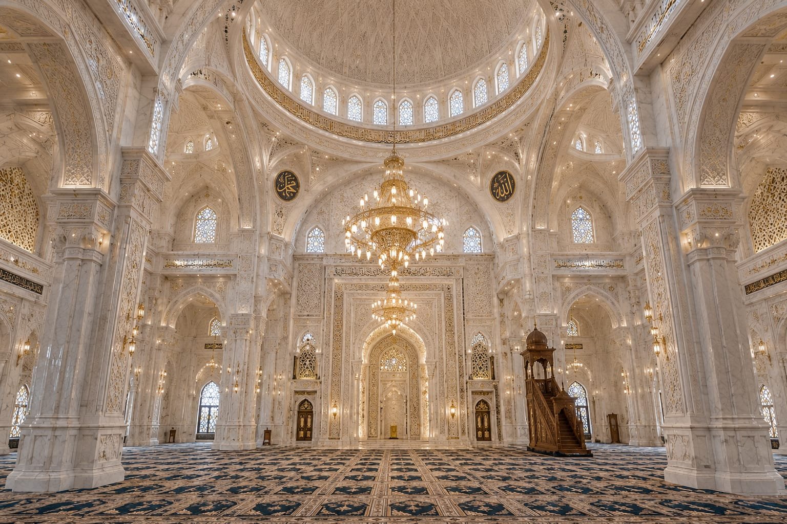 Mosque Interior and exterior work