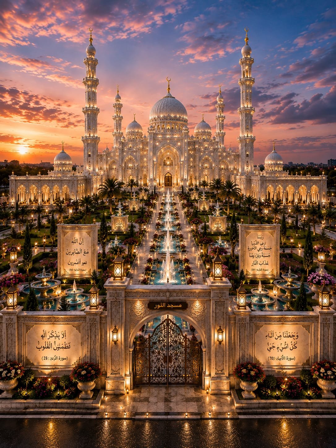 Mosque Interior and exterior work