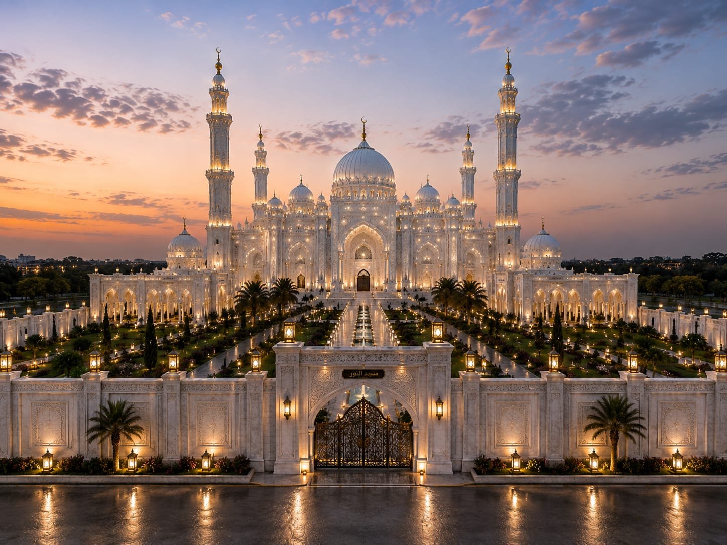 Mosque Interior and exterior work