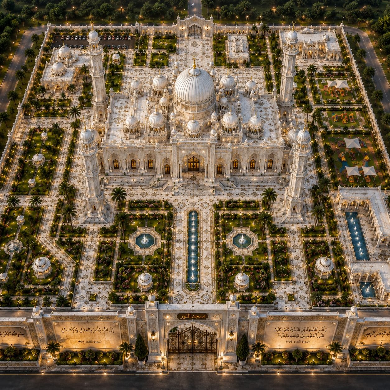 Mosque Interior and exterior work