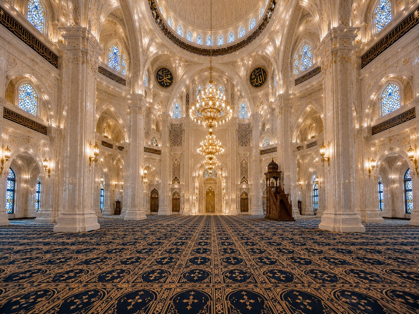 Mosque Interior and exterior work