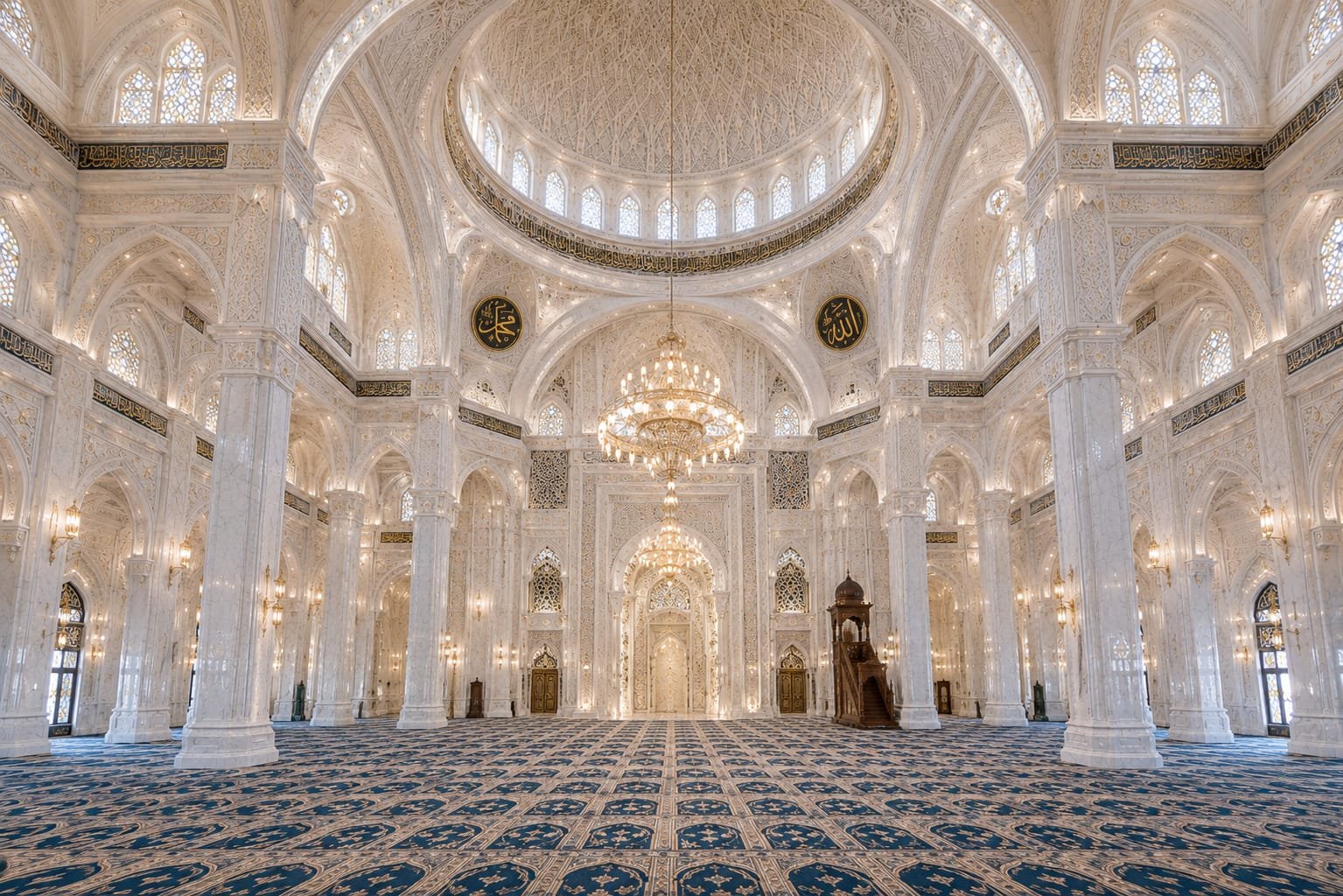 Mosque Interior and exterior work